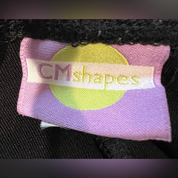 CM Shapes Stretchy Top Blouse Blue/black Size 5X - Picture 5 of 6